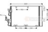 OPEL 185009793178959 Condenser, air conditioning